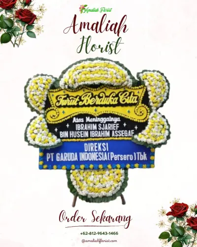 Papan Bunga Duka di Pohe